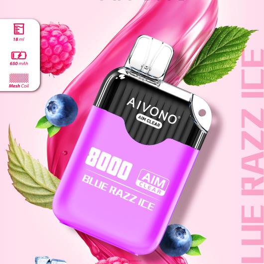 hielo azul Aivono AIM CLEAR 8000 TRF4202 | Aivono Mexico